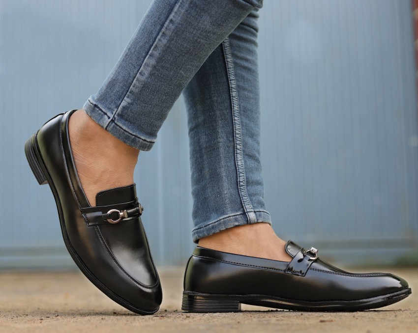 leather shoes loafers