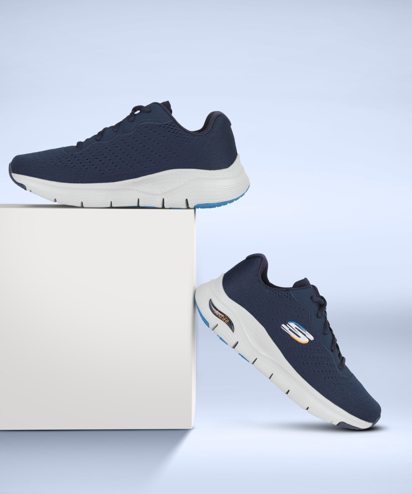 Arch Fit Titan Skechers Sports Shoes in Navy