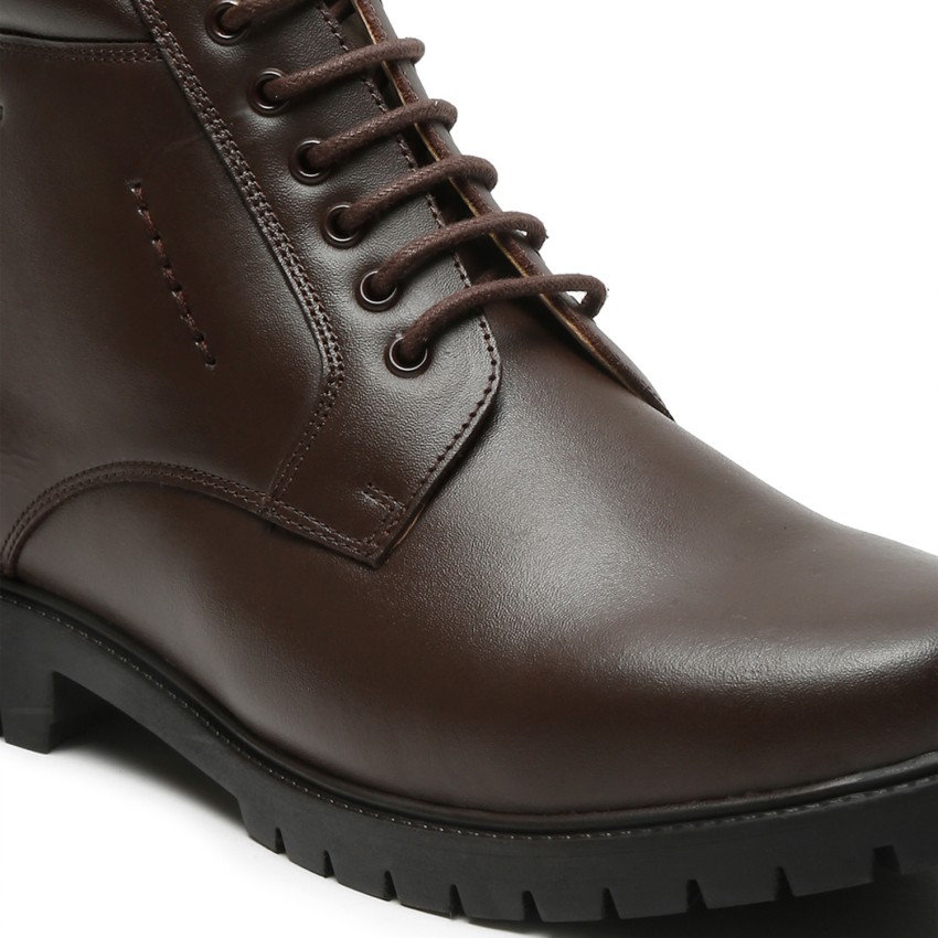 Buy Louis Stitch LOUIS STITCH Men Mid-Top Biker Boots at Redfynd