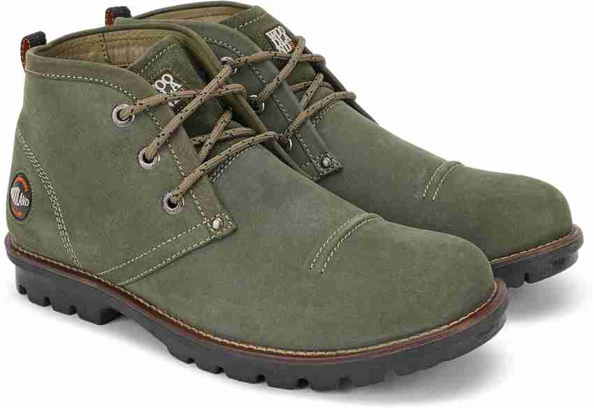 Woodland olive hot sale green boots