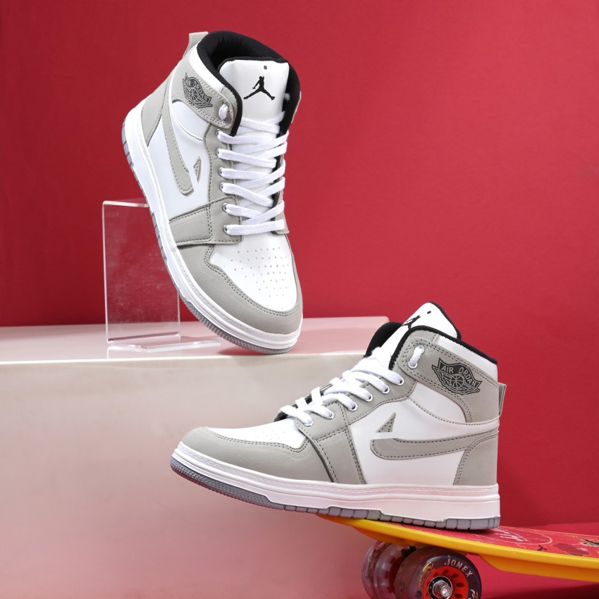 Buy Dexture Air Jordan Style trendy Sneakers For Men (Olive
