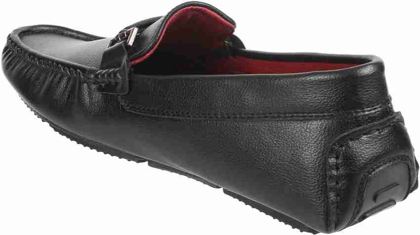 Metro Loafers And Moccasins : Buy Metro Mens Black Driving Shoes Metro  Loafers Online