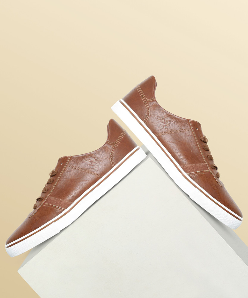 Roadster Sneakers For Men - Buy Tan 