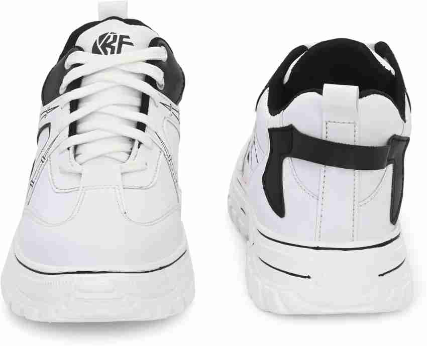 K- FOOTLANCE Casual Sneakers White Outdoor Shoes For Boys And Men