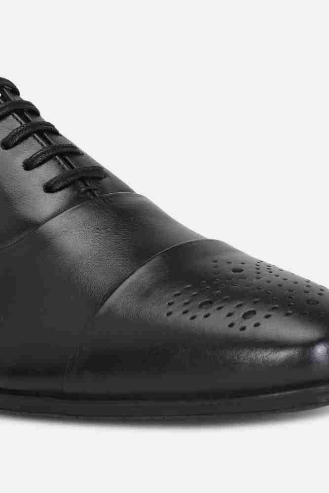 Buy Louis Philippe White Lace Up Shoes Online - 742283