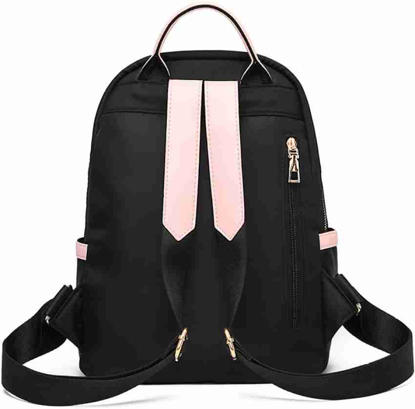 Japan Anello Women Student Linen Cloth Backpack Student Travel Polyester  Bags