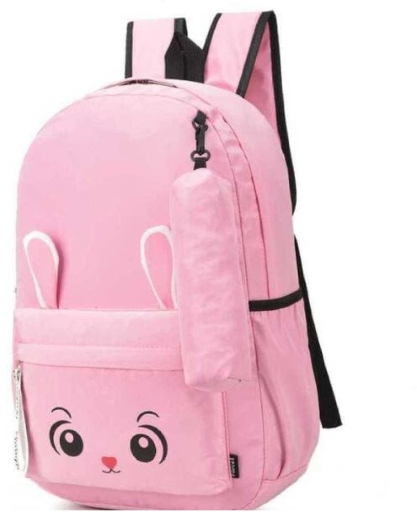 BEAUTY GIRLS GIRLS Polyester 30 L DESIGNER FLOWER PRINT School Backpack for  Girls 30 L Backpack Peach.1 - Price in India | Flipkart.com