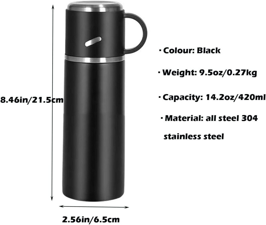 ICONIX Vacuum Flask set 3Cup set for Hot & Cold Drink BPA Free Grey with  Silicon Brush 500 ml Flask - Buy ICONIX Vacuum Flask set 3Cup set for Hot &  Cold