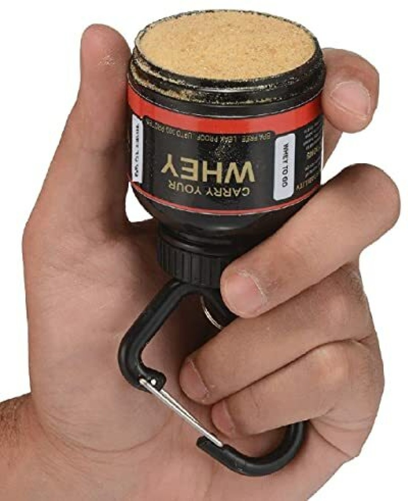 Fitprism Mini Smart Portable Protein Powder Bottle with Keychain 30 ml  Flask - Buy Fitprism Mini Smart Portable Protein Powder Bottle with Keychain  30 ml Flask Online at Best Prices in India 