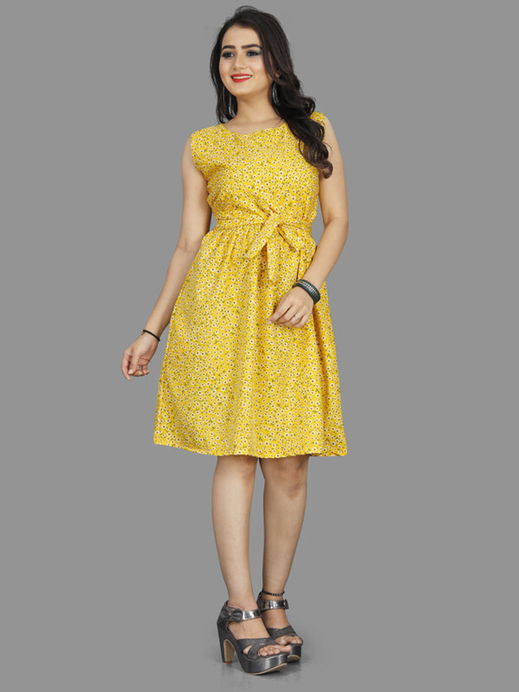 Discover more than 134 yellow colour one piece dress jtcvietnam.edu.vn