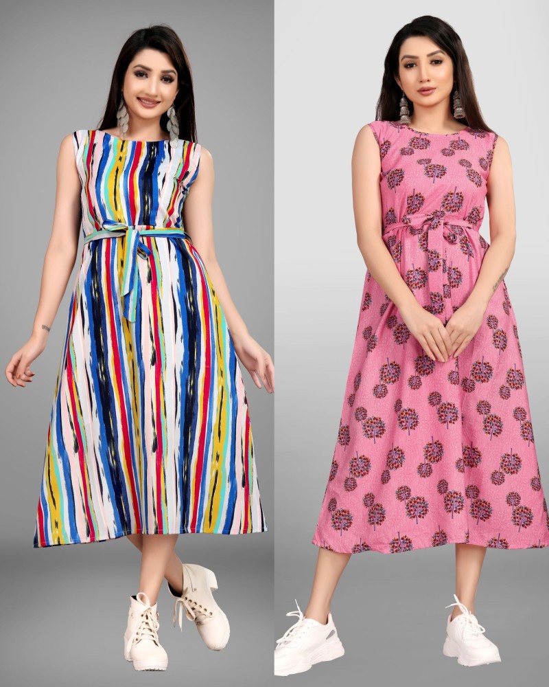 Cotton maxi dress on sale flipkart