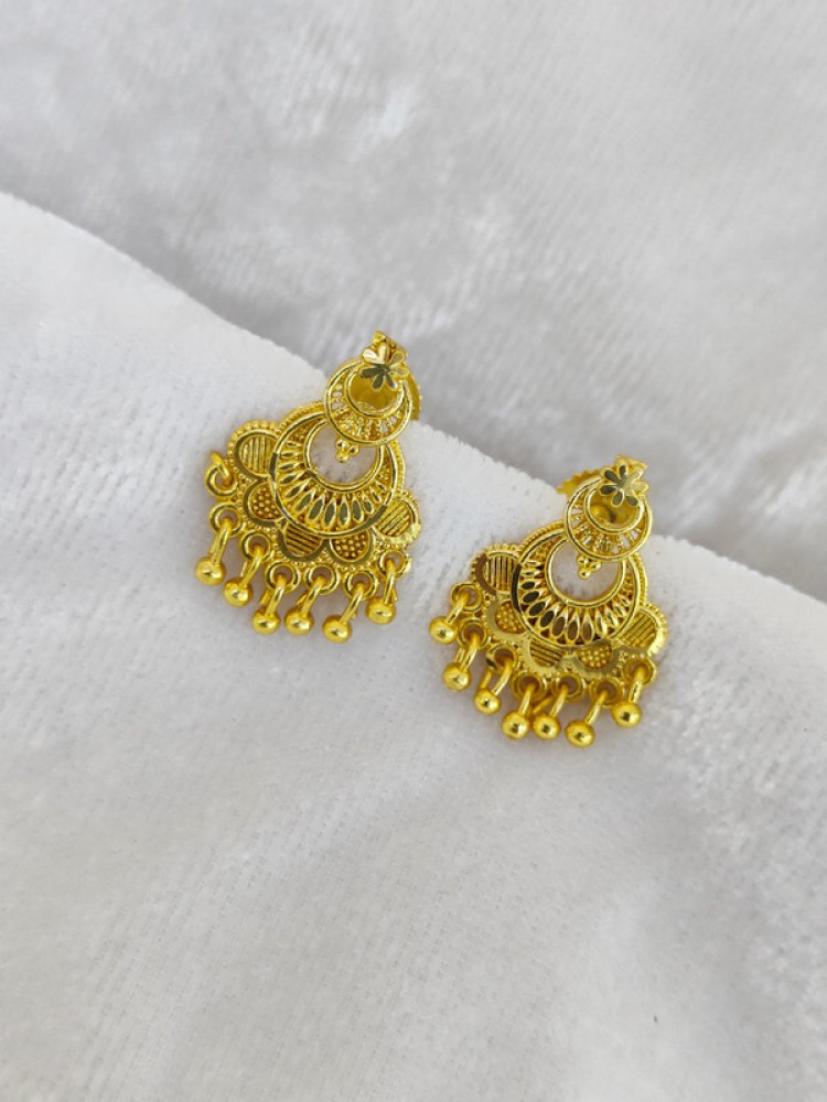 Original Gold Plated Jhumki Earring Womens Fashion Collection ER3132