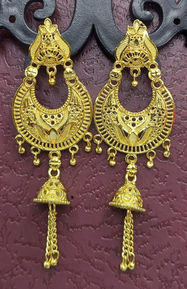 Update 113+ gold earring jhala design latest - esthdonghoadian