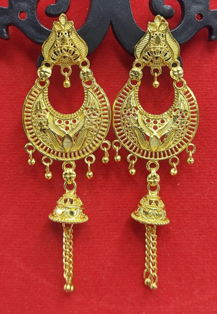 Discover 84+ gold earrings bijli design super hot - 3tdesign.edu.vn