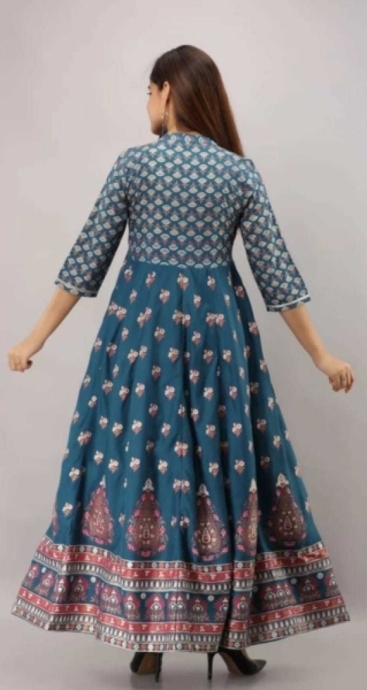 Pragya Textile Women Rayon Embroidered Anarkali Gown For Women Anarkali For  Women Anarkali Kurta For Women