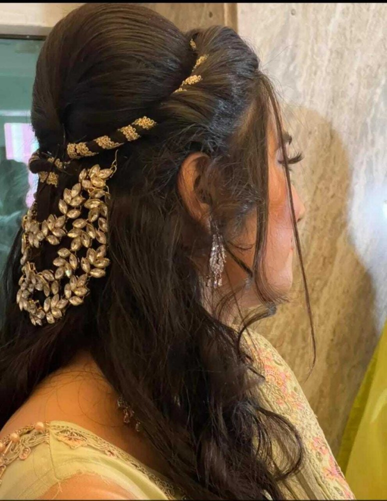 JewelShadi Alloy Gold Hair Accessories For Women Girls Hair Accessory Set  Price in India  Buy JewelShadi Alloy Gold Hair Accessories For Women Girls Hair  Accessory Set online at Flipkartcom