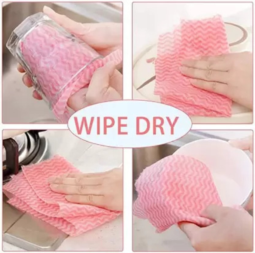 Reusable Cleaning Wipes Rolls Cleaning Cloth for Kitchen and