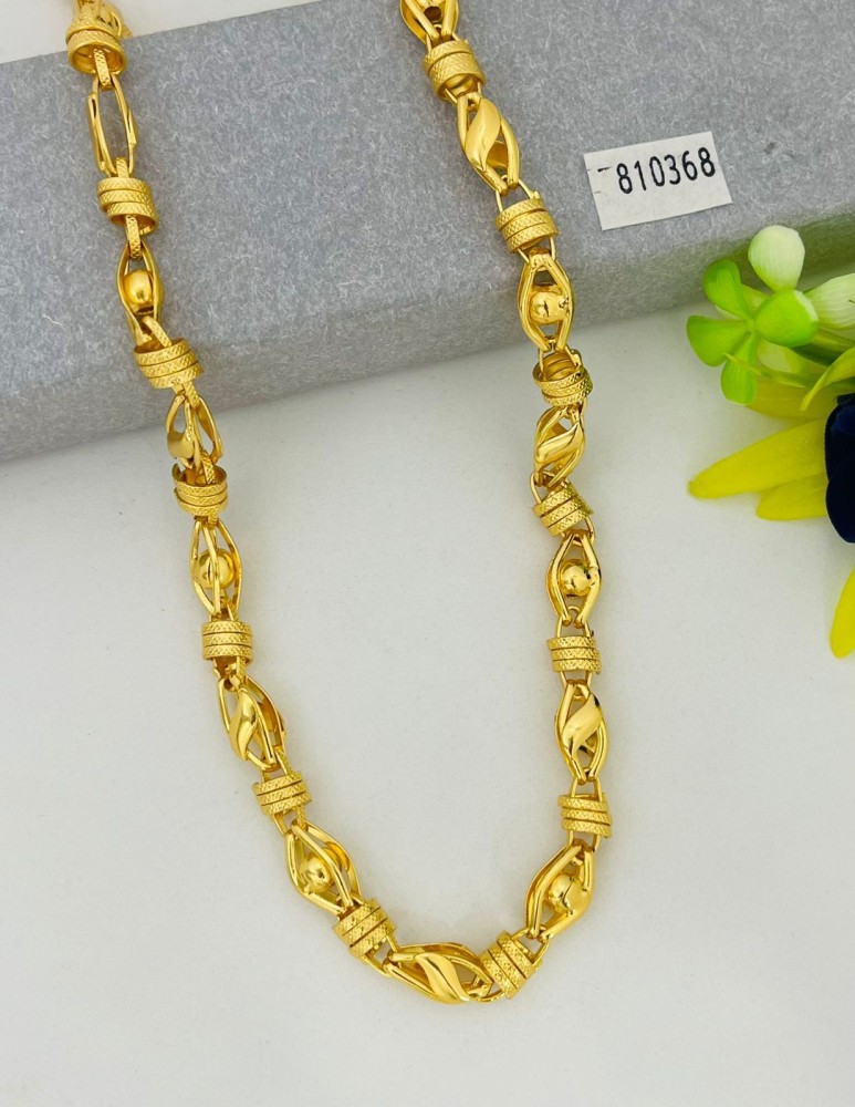 LABHUBAMON New style new year gold chain for man and boy Gold