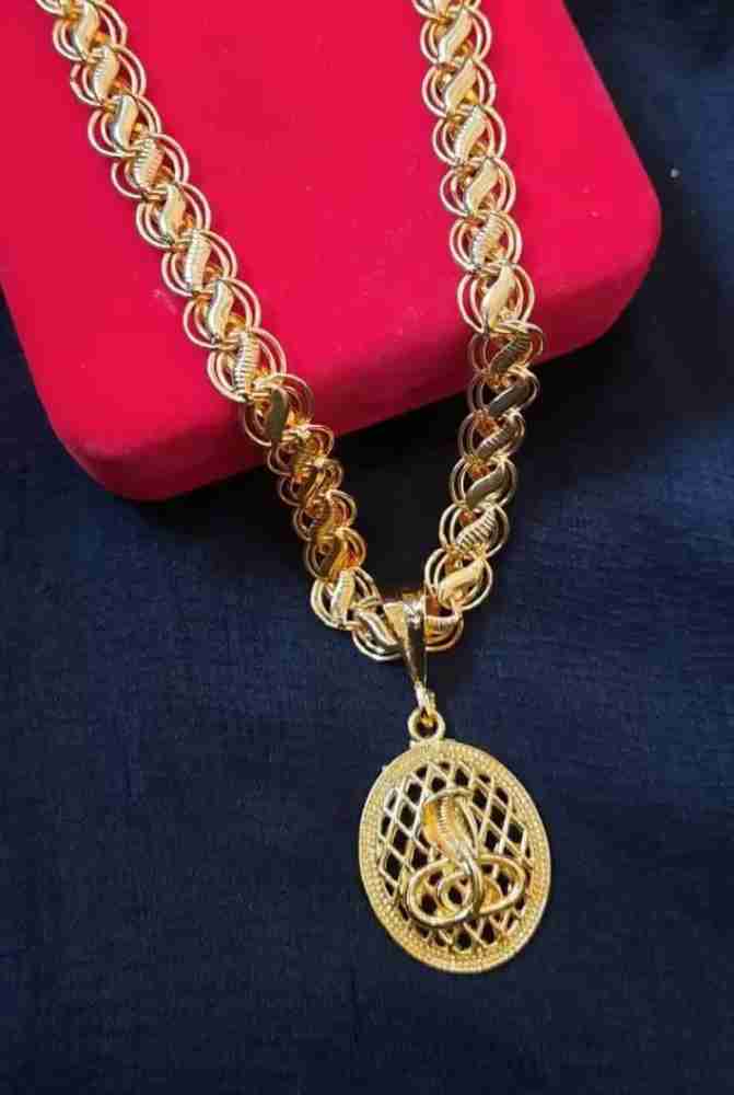 LABHUBAMON New style new year gold chain for man and boy Gold