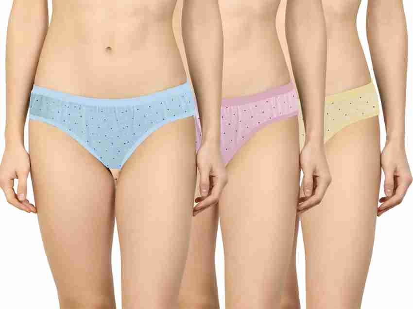 Cup's-In Women Hipster Blue, Pink, Yellow Panty - Buy Cup's-In Women  Hipster Blue, Pink, Yellow Panty Online at Best Prices in India