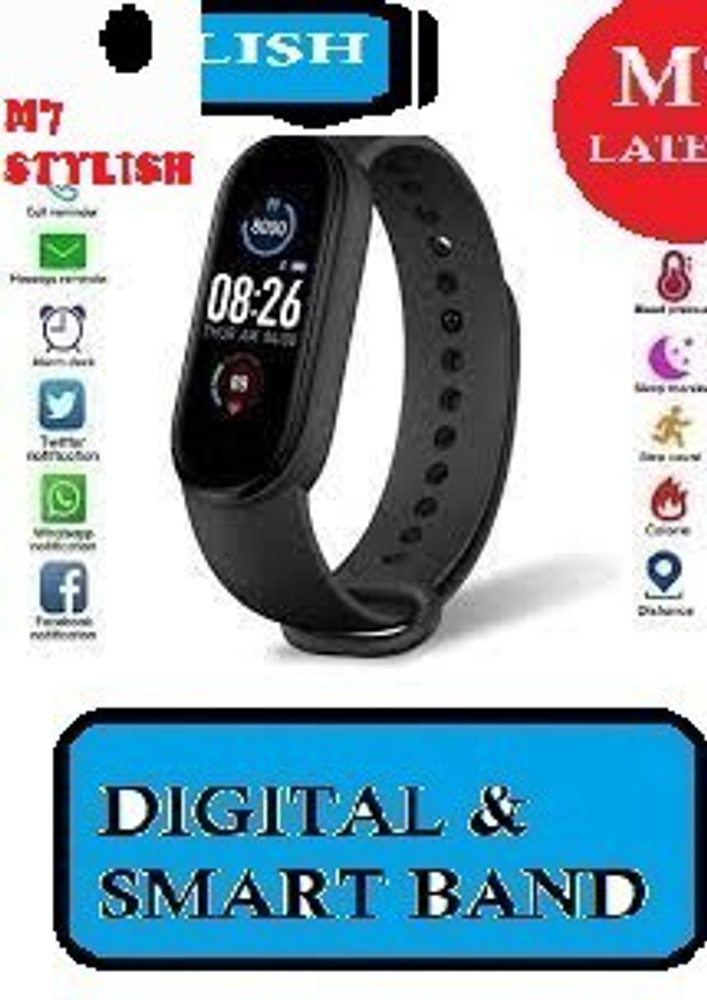 BYMAYA AQ156 M7 ADVANCE STEP COUNT BLUETOOH SMART BAND BLACK PACK OF 1 Price in India Buy BYMAYA AQ156 M7 ADVANCE STEP COUNT BLUETOOH SMART BAND BLACK PACK OF 1 online at Shopsy.in