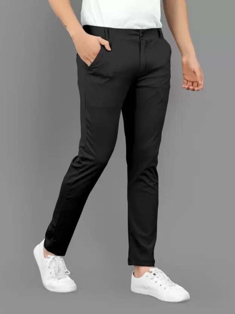 Rishikansh Regular Fit Relaxed Slim Fit Men Black Trousers  Buy  Rishikansh Regular Fit Relaxed Slim Fit Men Black Trousers Online at Best  Prices in India  Flipkartcom
