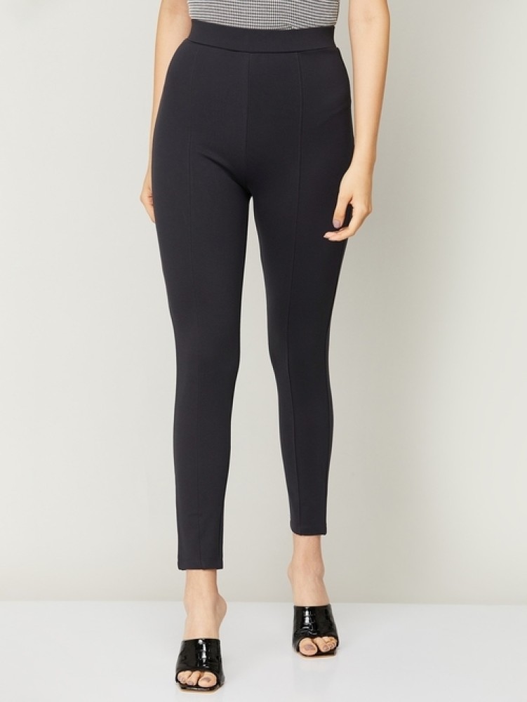 Petite Black Stretch Bengaline Skinny Fit Trousers, 56% OFF