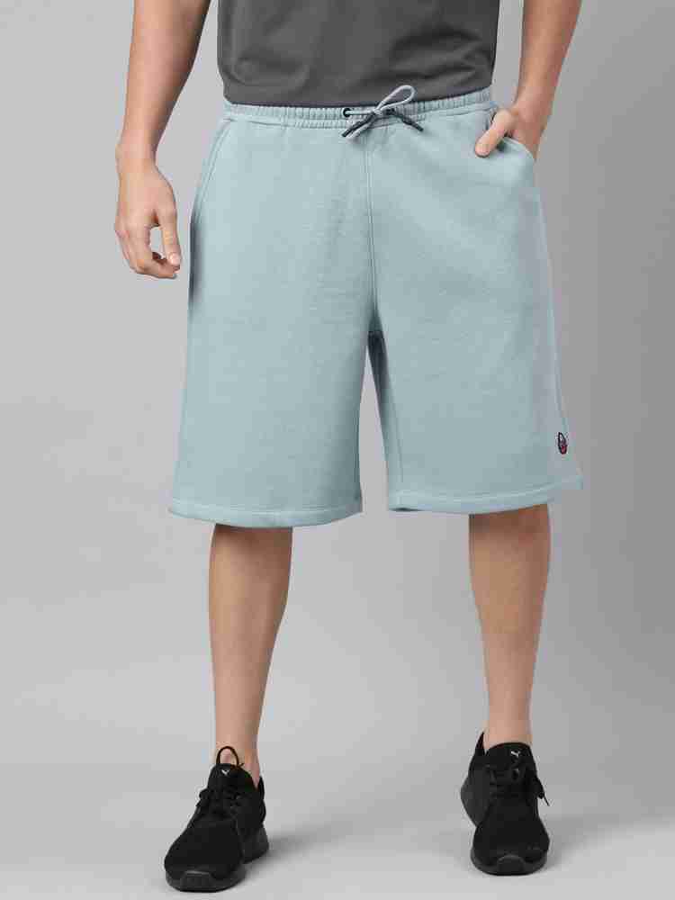 FILA Solid Men Blue Casual Shorts Buy FILA Solid Men Blue Casual