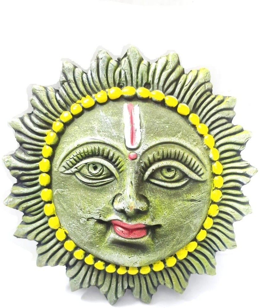 Haus Fabula Handmade Eco-Friendly Clay Lord Sun/ Surya Bhagwan ...