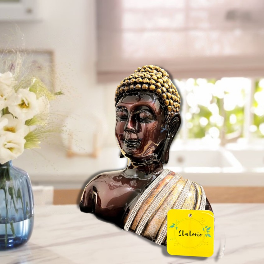 Buddha Statue for Home Office Decor Big Size Idols for Living Room Doo –  Jeevan Dhara