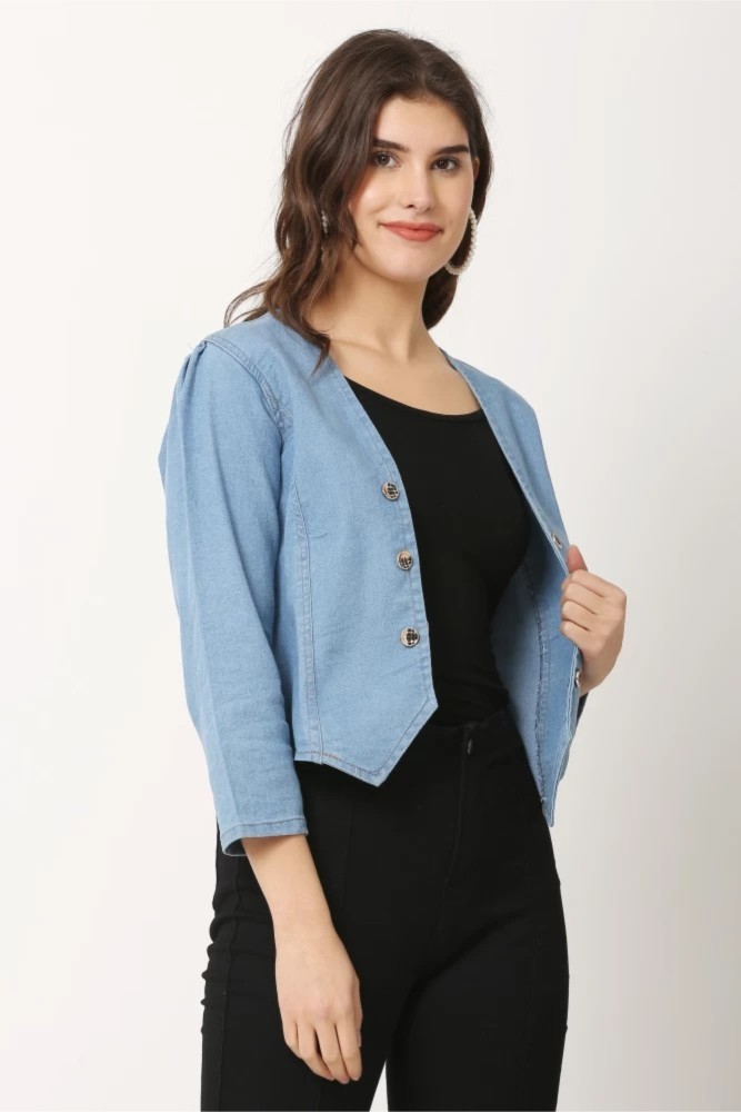 Denim 2025 shrug flipkart