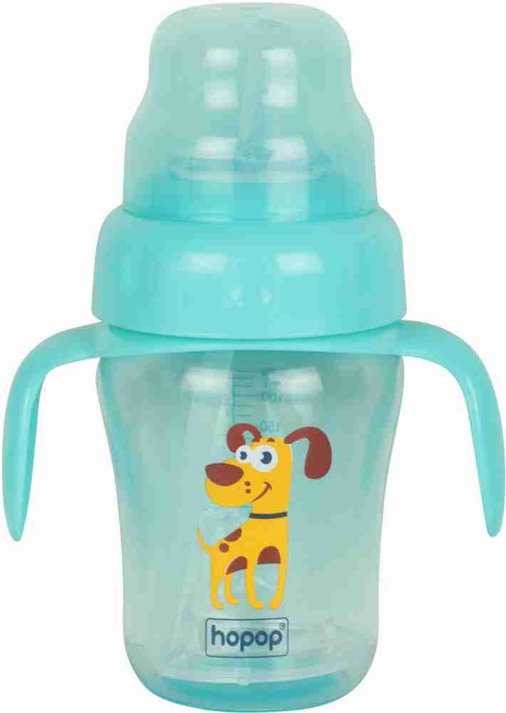 Interchangeable Sipper/Sippy Cup with Silicone Spout &Straw (150ml) For 6m+  Baby