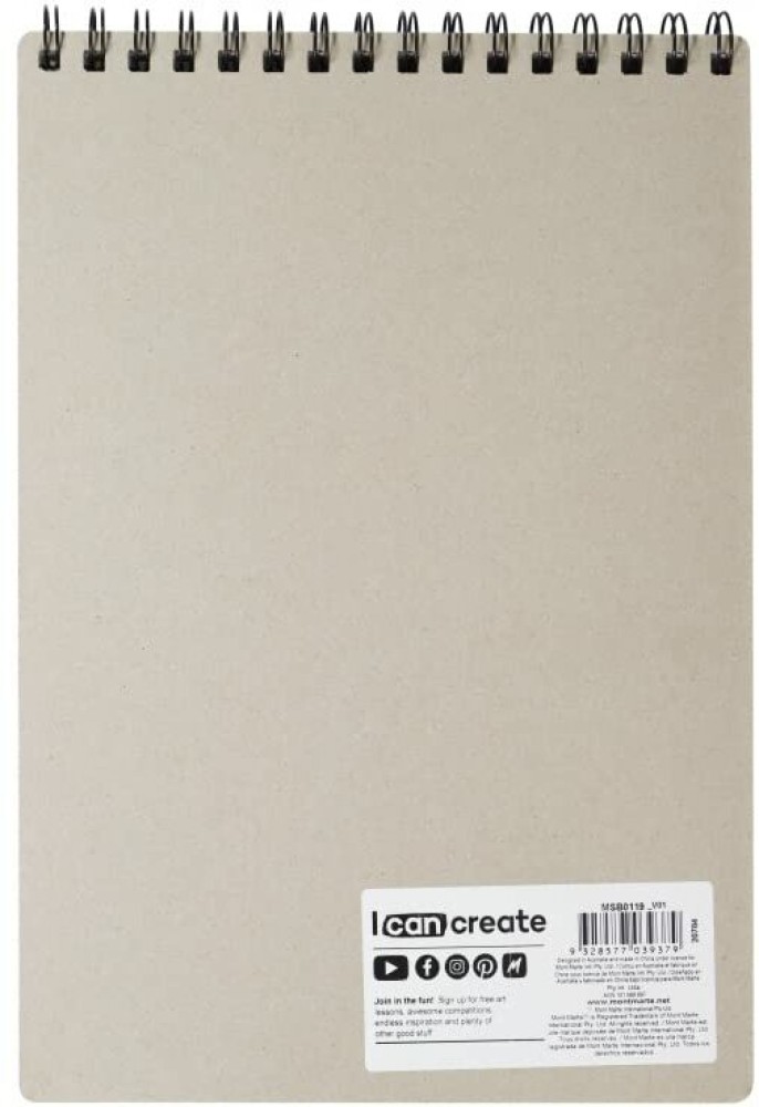 FRKB 10oz Cotton Canvas Painting Pad Set 9 x 12 Inch 10  Sheets Cotton Medium Grain Canvas Pad (Set of 1) 