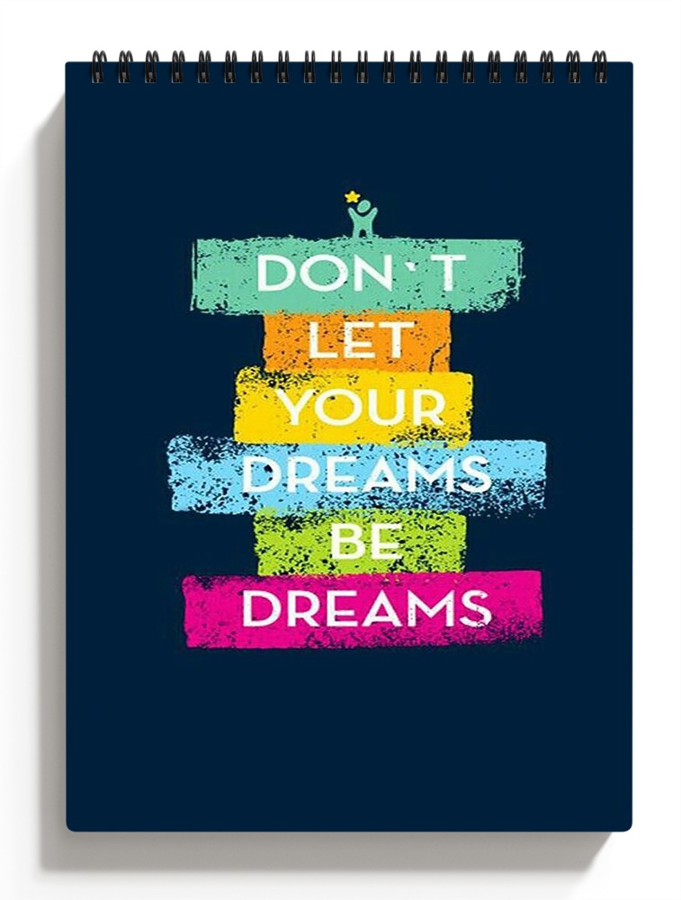 PRINTHUBS A5 Motivational Quotes Sketch Book for Artists Students  Kids  Soft Cover Drawing Copy for Sketching Colouring  Painting 100 Pages with  Perforation 50 Sheet 120 GSM Design97  Amazonin Home  Kitchen