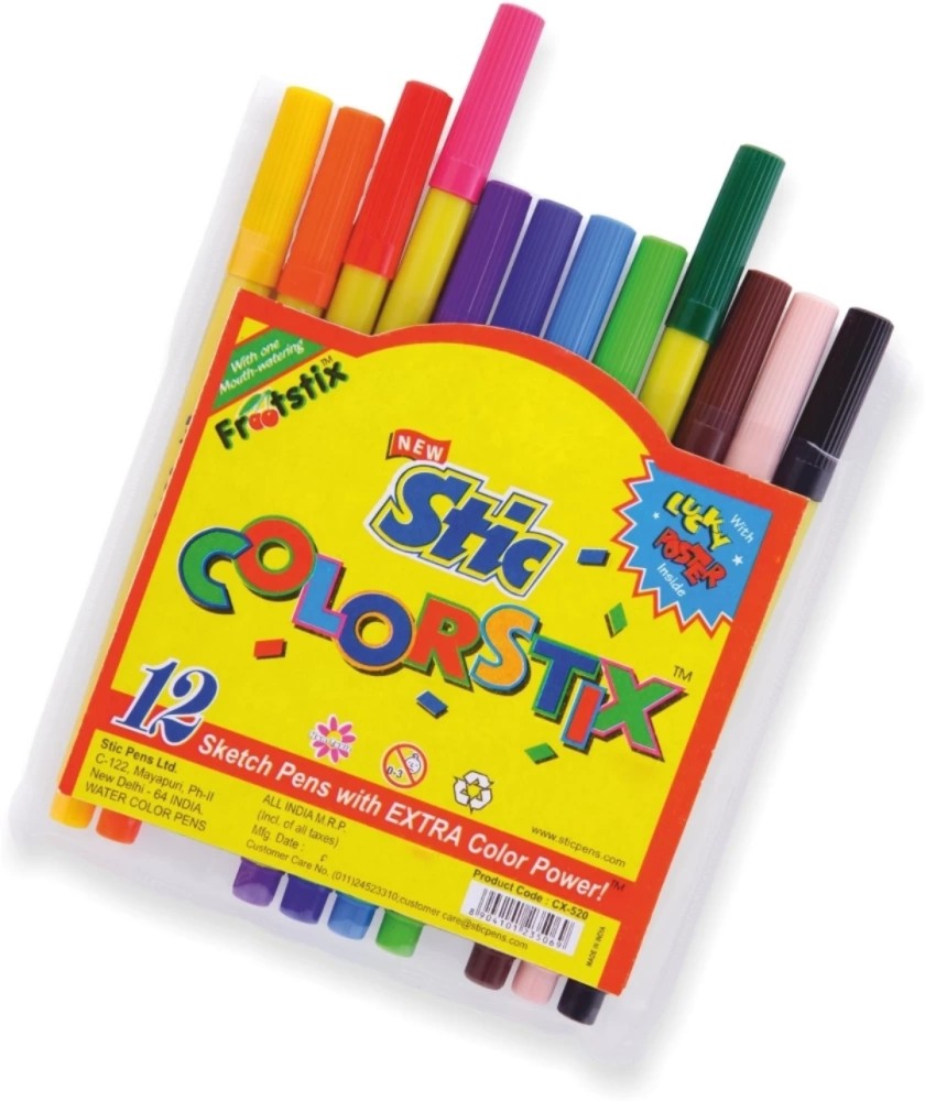 Toyshine Washable Watercolor Pens Set Colouring Kit Art Markers Sketch Pens  Artists Sketching Return Gift 24 Pieces Online in India Buy at Best Price  from Firstcrycom  12683925