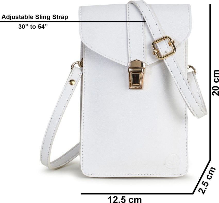 SA - 003BMOB PU Mobile Sling Bag for Women with Removable Shoulder