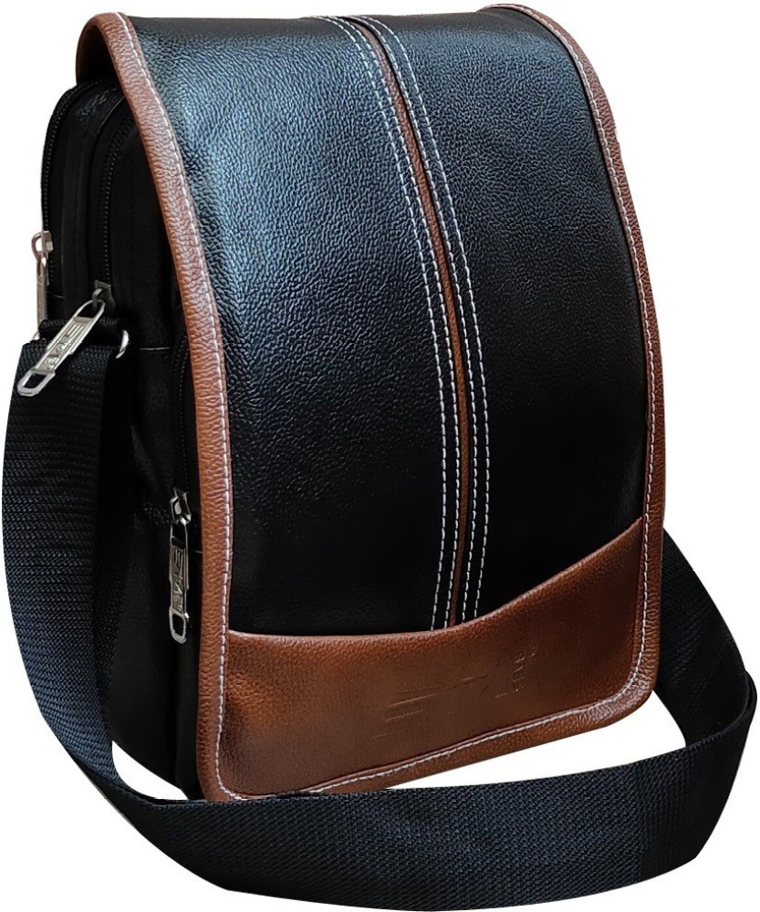 Straplt Black Sling Bag Cross Body Messenger Sling Bag for Men & Women Messenger  Bag Black - Price in India | Flipkart.com