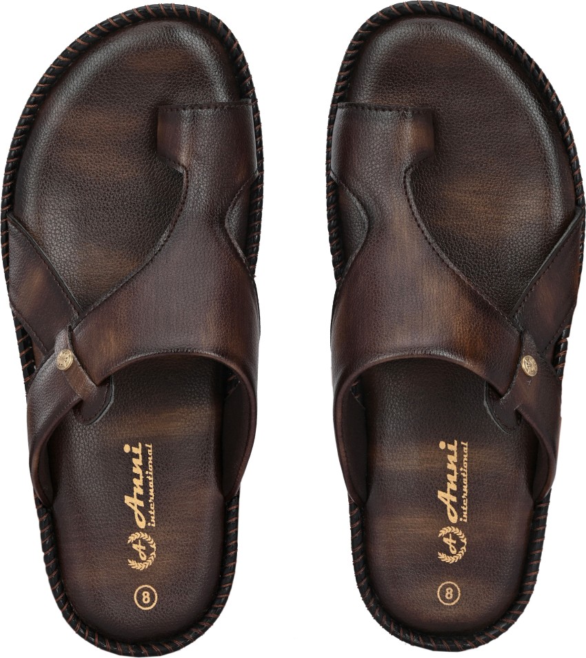 Flipkart men's cheap leather slippers