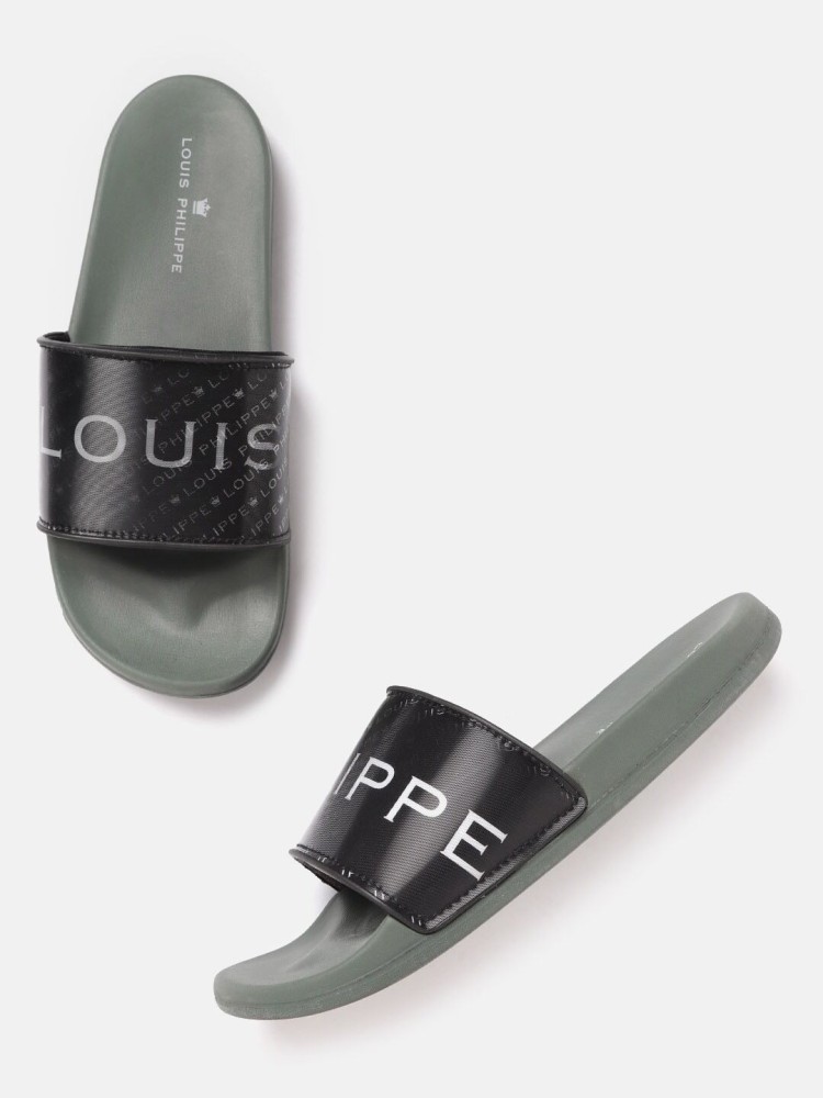 Buy Olive Flip Flop & Slippers for Men by LOUIS PHILIPPE Online