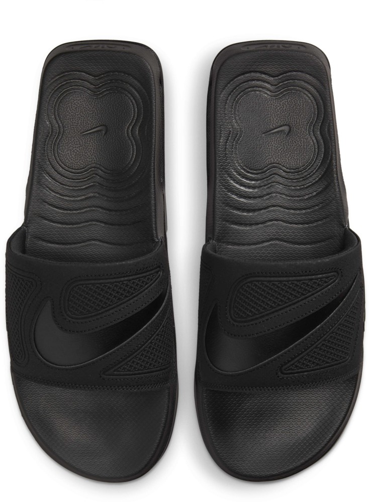 Nike men's adjustable online slides black