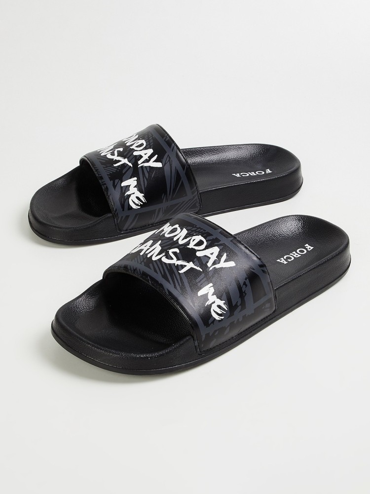 FORCA Men Forca By Lifestyle Men Black Tong Slippers Buy FORCA