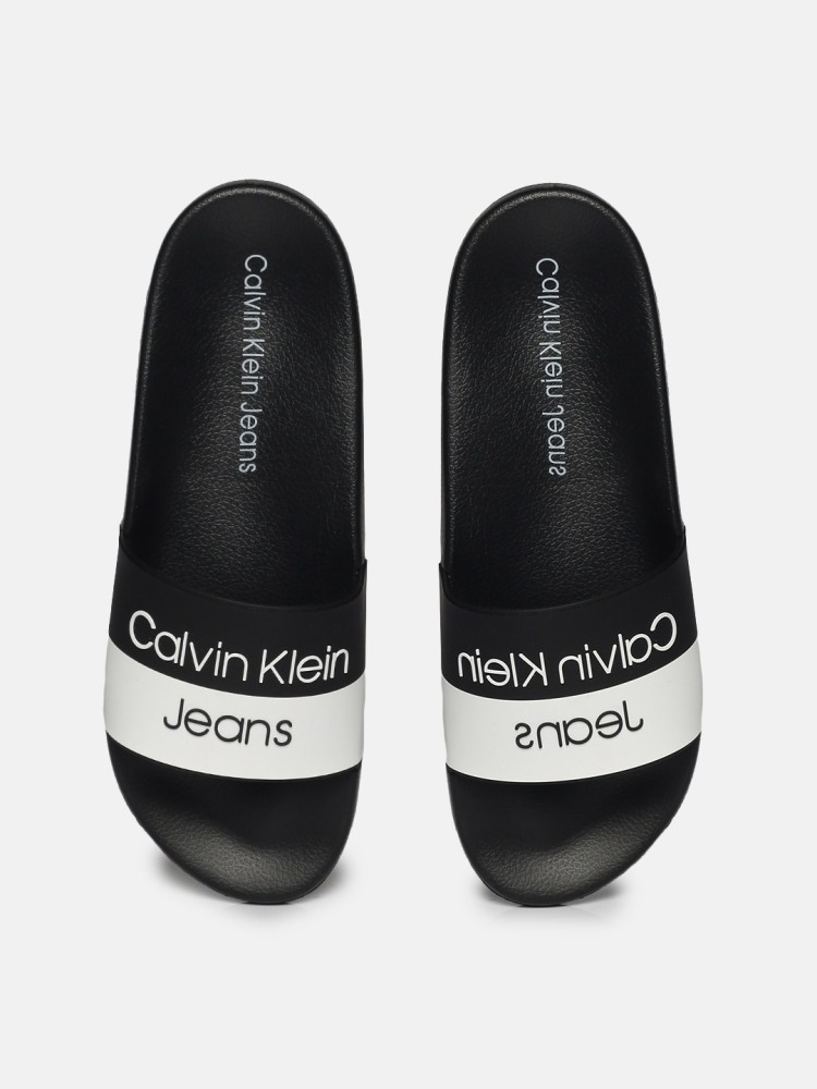 calvin klein sliders mens