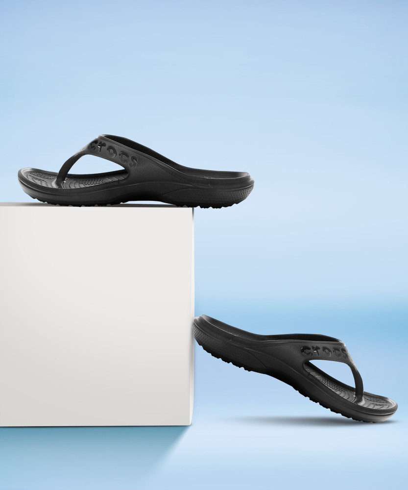 CROCS Baya Flip Flip Flops - Buy Black 
