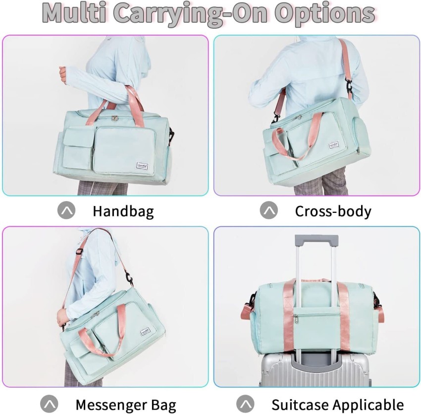 Weekender Bag for Women Cute Travel Tote Bag Gym Duffel Bag Carry