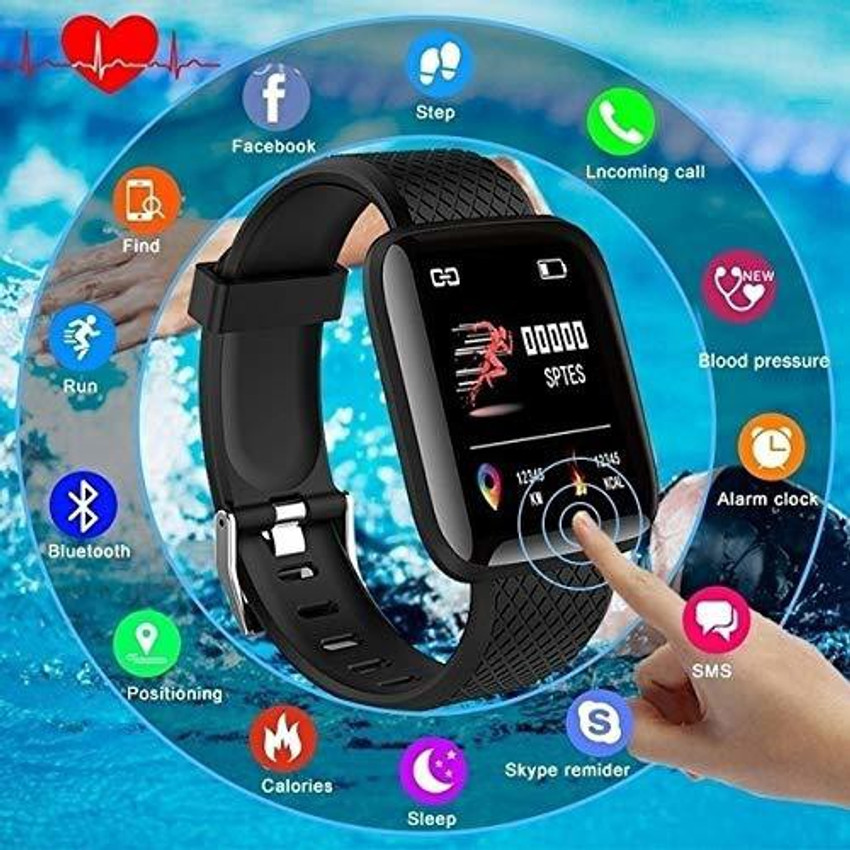 Rhobos Deal of The Day YTS Smart Watch Black Price in India