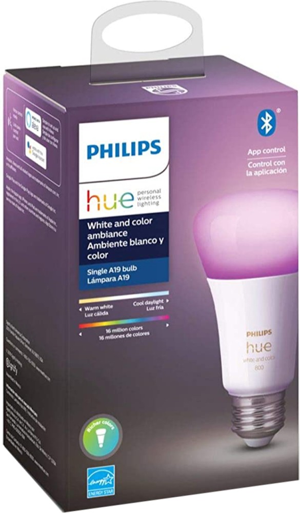 PHILIPS Hue Gen 3 Light E27 Color Ambiance 9 W Bulb Smart Bulb Price in India - Buy PHILIPS Hue Gen Smart Light E27 Color Ambiance 9 W Smart