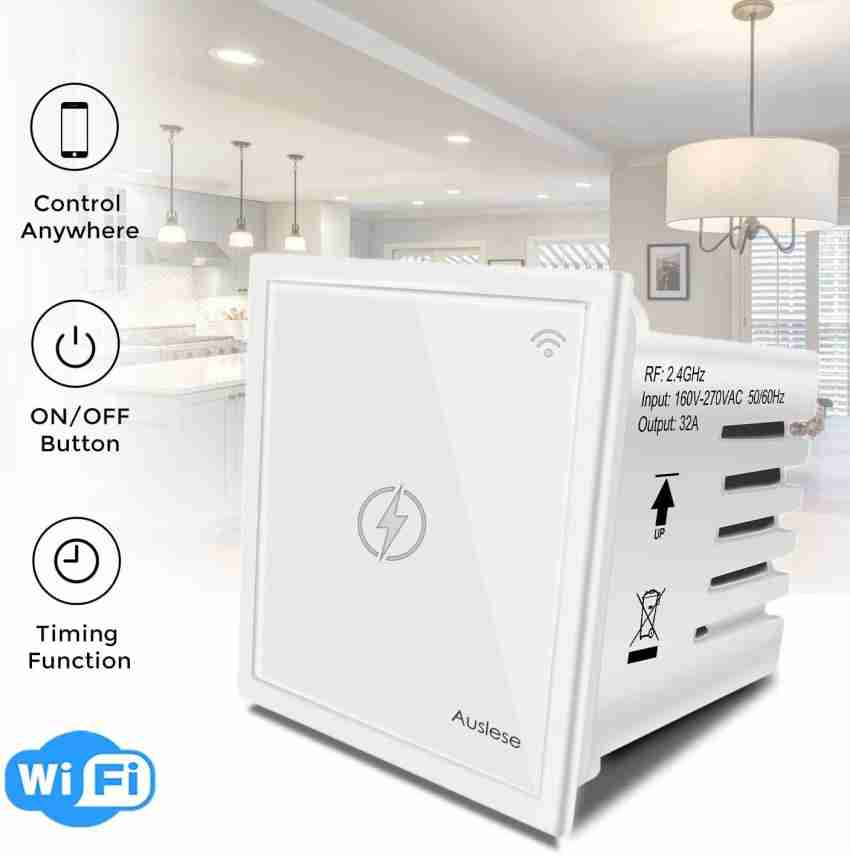 Wifi Smart Wall Touch Light Switch Glass Panel Wireless Remote Control by  Mobile App Anywhere