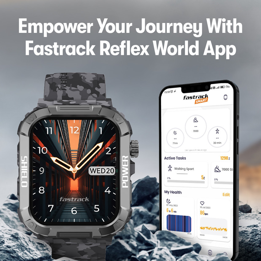 Fastrack Revoltt Vigor 1.91 Super HD Display 700 Nits Functional