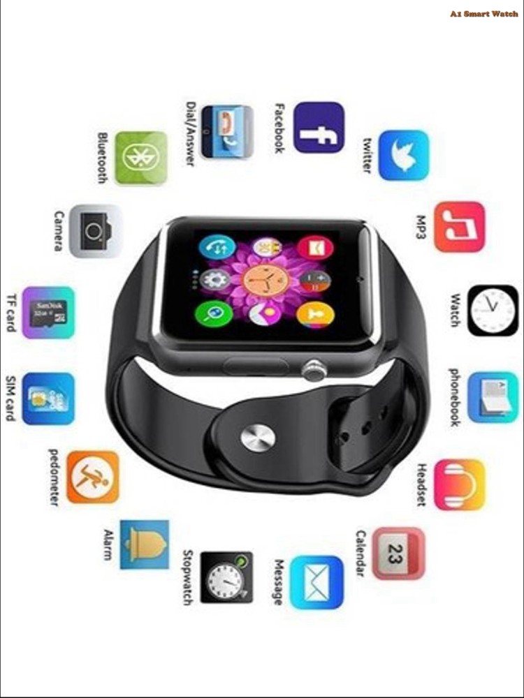 Longan A1 Smart Watch - Support Memory Card, Camera, Bluetooth, Voice  Calling, SIM Smartwatch Price in India - Buy Longan A1 Smart Watch - Support  Memory Card, Camera, Bluetooth, Voice Calling, SIM