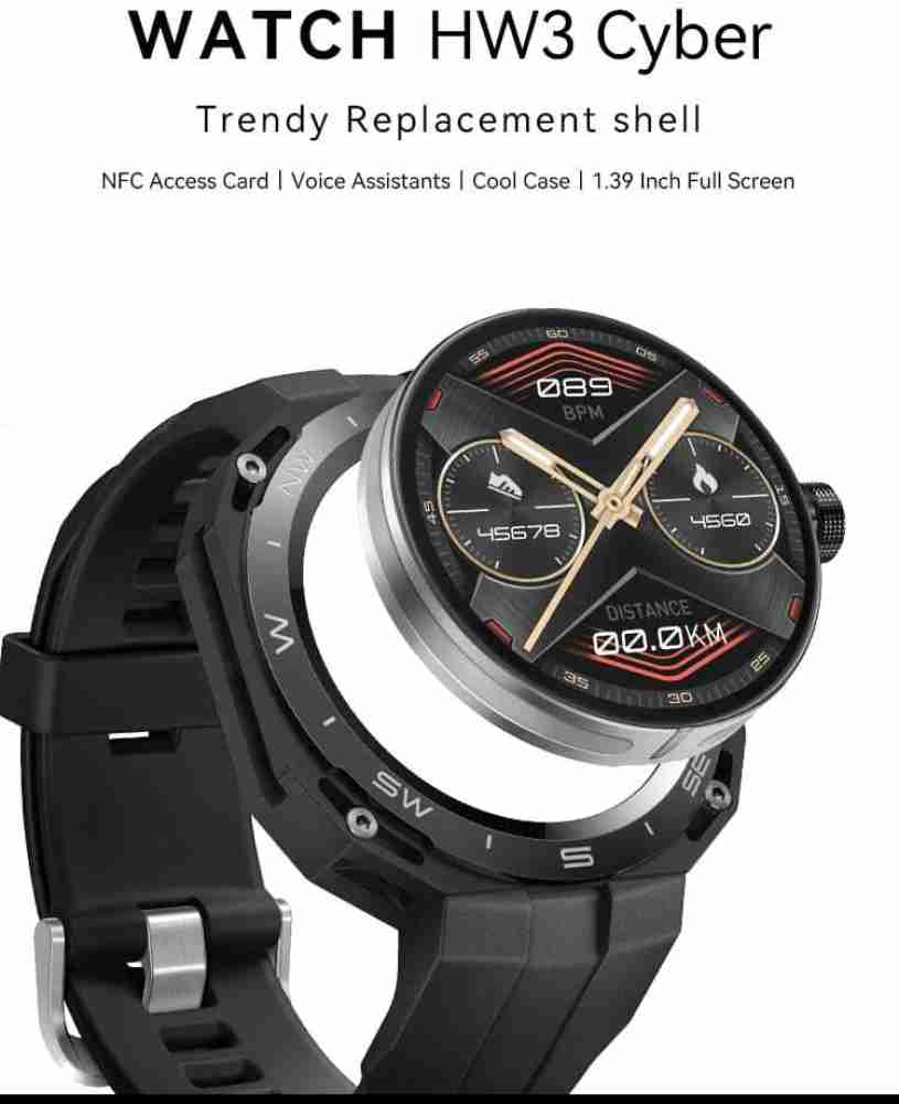 SHAMSI POINT HW3 CYBER Smartwatch Price in India - Buy SHAMSI